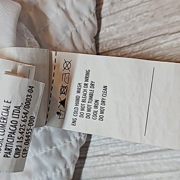 NEW COTTON ON WHITE 3/4 SLEEVE PULLOVER ELASTIC WAIST CROP TOP - Picture 12 of 12